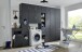 Mehrzweckschrank >MULTIRAUMKONZEP< in Graphit - 70x40x40cm (BxHxT)