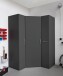 Mehrzweckschrank >MULTIRAUMKONZEP< in Graphit - 45x185x40cm (BxHxT)