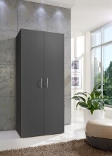 Mehrzweckschrank >MULTIRAUMKONZEP< in Graphit -...