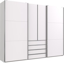 Schwebetürenschrank >MAGIC< in WEISS -...