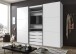 TV-Schrank >MAGIC< in WEISS - 300x236x65cm (BxHxT)