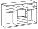 Schwebetürenschrank >MAGIC< in WEISS - 300x236x65cm (BxHxT)