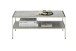 Couchtisch >ORINOCO< in Keramik-Optik grau aus Glas - 60x110x45cm (LxBxH)