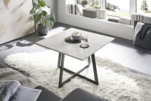 Couchtisch >MIRAMAR< in weiß aus Marmor...
