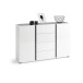 Sideboard >Atrium< in weiß, Holzwerkstoff - 140x92x40cm (BxHxT)