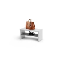 Garderoben-Set >Atrium< in weiß, Holzwerkstoff - 290x196x34cm (BxHxT)
