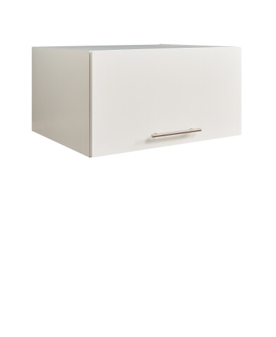 Schrankaufsatz >LAUNDREEZY< in weiß, Holzwerkstoff - 67,5x38x67,5cm (BxHxT)