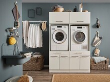 Waschmaschinenumbauschrank >LAUNDREEZY< in...