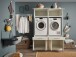 Waschmaschinenumbauschrank >LAUNDREEZY< in weiß - 135x200x67,5 (BxHxT)