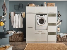 Waschmaschinenumbauschrank >LAUNDREEZY< in...