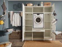 Waschmaschinenumbauschrank >LAUNDREEZY< in...