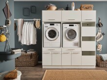Waschmaschinenumbauschrank >LAUNDREEZY< in...