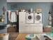 Waschmaschinenumbauschrank >LAUNDREEZY< in weiß - 185x162x67,5 (BxHxT)