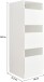 Waschmaschinenumbauschrank >LAUNDREEZY< in weiß - 235x200x67,5 (BxHxT)
