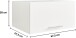 Waschmaschinenumbauschrank >LAUNDREEZY< in weiß - 235x200x67,5 (BxHxT)
