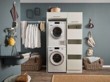Waschmaschinenumbauschrank >LAUNDREEZY< in...