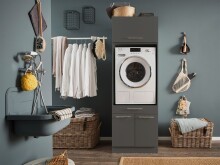 Waschmaschinenumbauschrank >LAUNDREEZY< in...