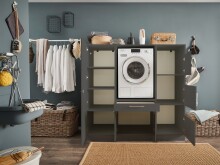 Waschmaschinenumbauschrank >LAUNDREEZY< in...