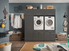 Waschmaschinenumbauschrank >LAUNDREEZY< in...