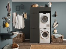 Waschmaschinenumbauschrank >LAUNDREEZY< in...