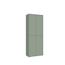 Schuhschrank >Alanna< in Salbei - 74,5x191,9x34,9cm...