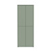 Schuhschrank >Alanna< in Salbei - 74,5x191,9x34,9cm (BxHxT)