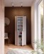 Schuhschrank >Alanna< in Secret grey - 74,5x191,9x34,9cm (BxHxT)