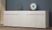 Sideboard >Mister< in weiss, Lack Hochglanz - 225x80x38cm (BxHxT)