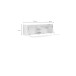 Hängeschrank >Mister< in weiss, Lack Hochglanz - 113x38x30cm (BxHxT)