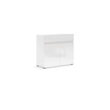 Sideboard >Mister< in weiss, Lack Hochglanz -...