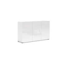 Sideboard >Mister< in weiss, Lack Hochglanz -...