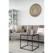 Beistelltisch >Vita< in Schwarz, Melamin - 45x45x45cm (BxHxT)