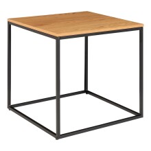 Beistelltisch >Vita< in Natur, Melamin - 45x45x45cm (BxHxT)