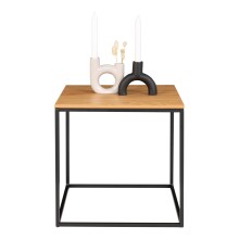 Beistelltisch >Vita< in Natur, Melamin - 45x45x45cm (BxHxT)