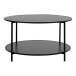 Couchtisch >Vita< in Schwarz, Melamin - 80x45x80cm (BxHxT)