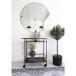 Servierwagen >Vita< in Schwarz, Melamin - 40x79x68cm (BxHxT)
