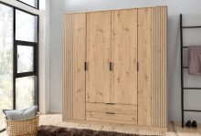 Drehtürenschrank >LUEBECK< in...