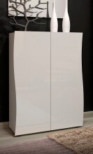 Schuhschrank >KISS< in weiß, Holzwerkstoff -...