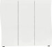 Schuhschrank >KISS< in weiß, Holzwerkstoff - 126,8x115x34cm (BxHxT)
