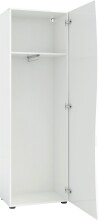 Garderobenschrank >KISS< in weiß,...