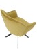 Armlehnstuhl >Emma/Edith< (2er-Set) in gold - 59x82x62 (BxHxT)