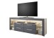 Lowboard >Greta< in Artisan Eiche /grau - 179x66x44cm (BxHxT)