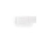 Wohnwand >Mister< in weiss, Lack Hochglanz - 225x38cm (BxT)
