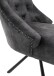 Esszimmerstuhl >Johanna< (2er-Set) in aubergine/schwarz - 54x91x62 (BxHxT)