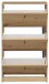 Schuhkipper >Flap< in asteiche, Holzwerkstoff - 60x104x16cm (BxHxT)