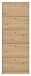 Schuhkipper >Flap< in asteiche, Holzwerkstoff - 60x168x16cm (BxHxT)
