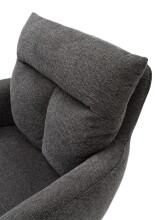 Barhocker >Solveig< (2er-Set) in grau/schwarz - 54x103,5x60 (BxHxT)