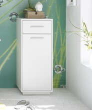 Badkommode >Milano< in weiss aus Holzwerkstoff E1 -...