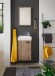 Badezimmer-Set >Amy< in Wildeiche Optik - 41x165x23 (BxHxT)