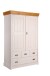 Wäscheschrank >SZ-0132< in weiß - 120x190x55 (BxHxT)